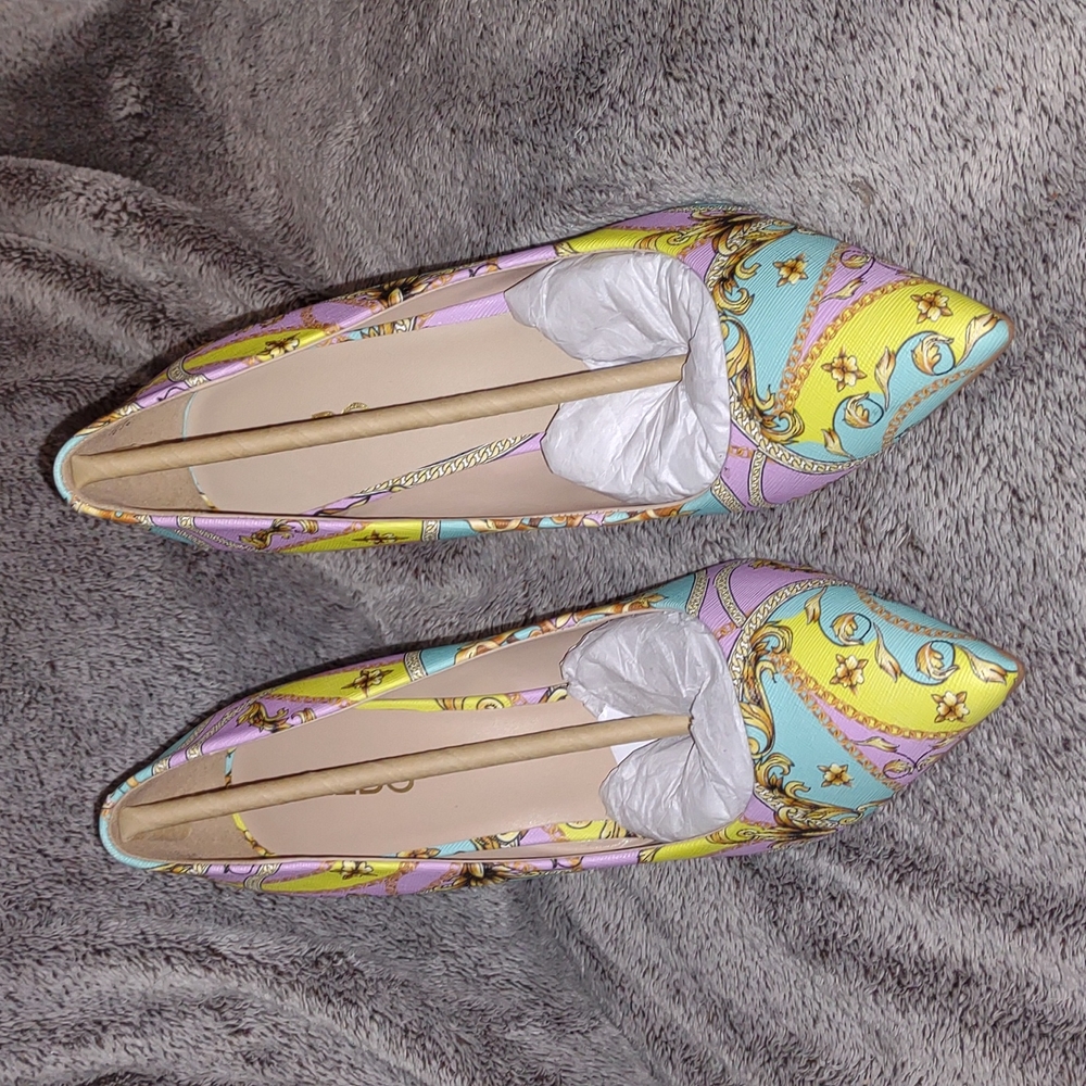 👣ALDO 🇺🇲Stessy Multicolored Stilettos (Pastels) heel shoes footwear - Picture 10 of 16